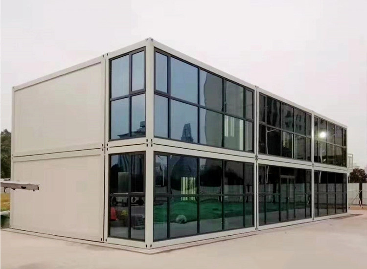 Tiny Prefab Shipping Container Homes , 20ft Movable Premade Container Homes