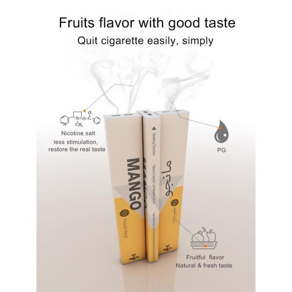 Healthy Vape E Cigarette With 280~300 Mah Battery Capacity