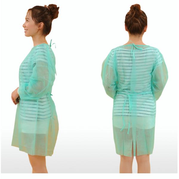 Breathable Flexible Disposable Isolation Gowns Full Coverage Multi Functional