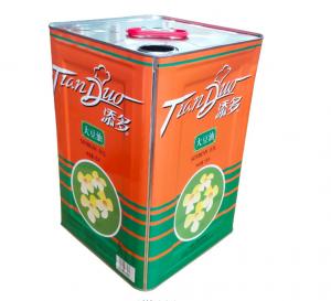 Best 15L Soybean Oil Can Orange Printing Tinplate Sheet For Cooking Oil Packing wholesale