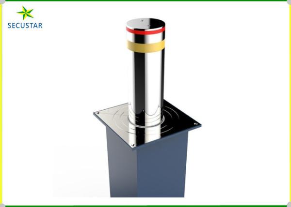 Cheap LED Flashing Remote Control Automatic Bollard Systems Connect With Road Barrier for sale