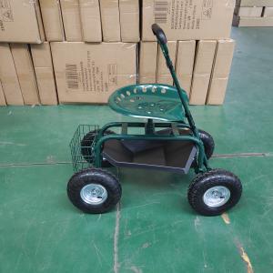 Hand Pull Seat Trolley For Children Aged 5 To 14 Years Old Rubber Wheels Seat Cart