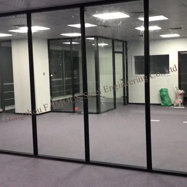 Modern Interior Office Glass Movable Partition Wall Cunstomized