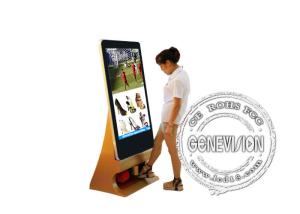 Best Free standing Kiosk Signage 42" , Digital Signage with shoe polisher wholesale