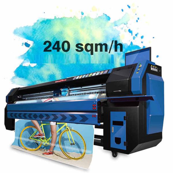 Cheap Long Service Life Resolution Inkjet Roll To Roll Printer for sale