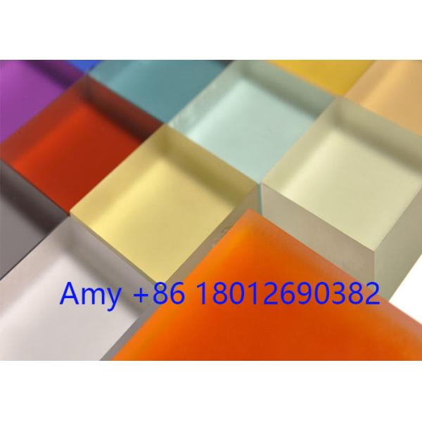 Laser Cutting Tinted Thickness 30mm PMMA Acrylic Sheet