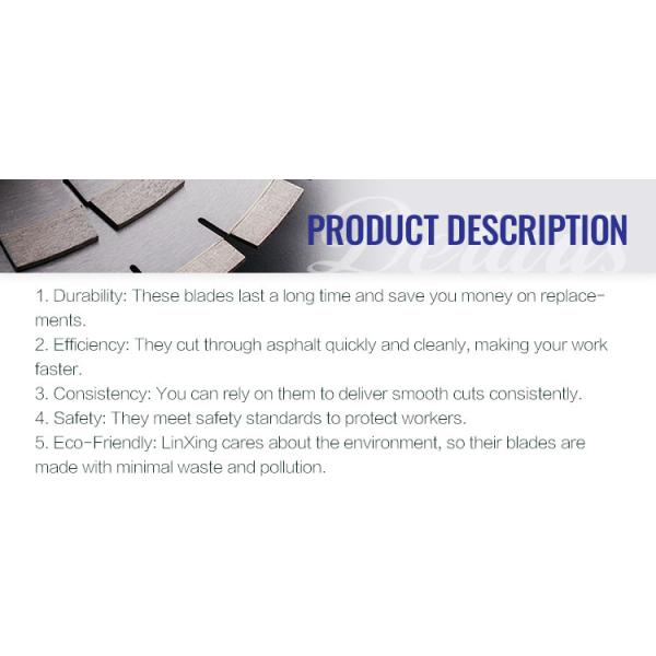 300-600mm Industrial Grade Diamond Saw Blade for Asphalt Cutting Sintering Segmented