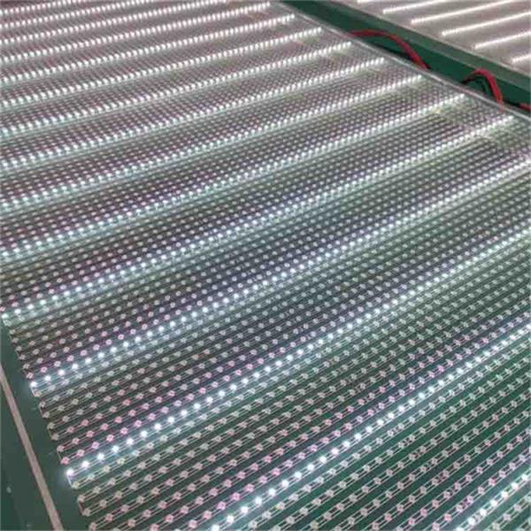 Cheap Transparent Led Screen Display  Glass Adhesive Wall Indoor P20 DC5V Transparent Flexible Film Led Screen for sale