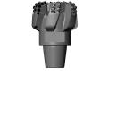 PDC API Diamond Rock Borehole Drill Bits Matrix Body For Oil Well Energy