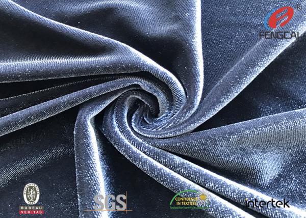 Cheap Printed 94 Polyester 6 Spandex Velvet Fabric Stretch Knitting Upholstery Fabric for sale