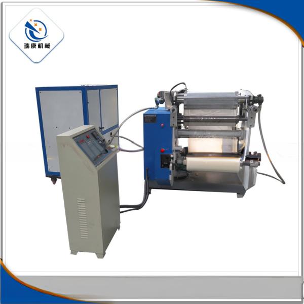 Cheap PE Tape Hole Making Machine KR-DKJ-I Perforating Machine with Conduction Oils Heating for sale