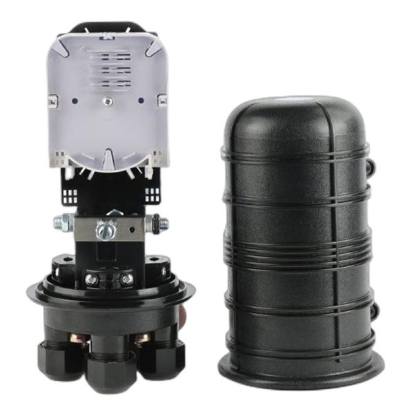 Vertical Fiber Optic Splice Closure Mechanical Mini Inline Fiber Joint Box