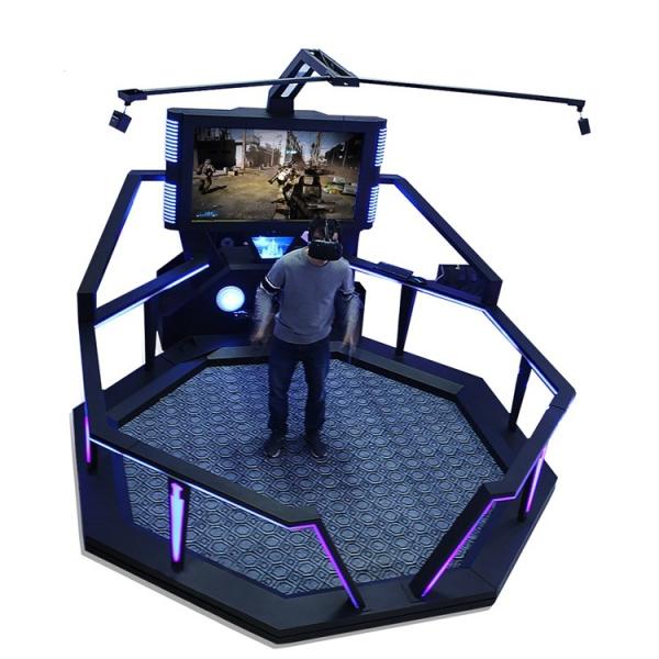 Cheap Indoor Virtual Reality Sports Simulators , Amusement Park VR Walking Simulator for sale