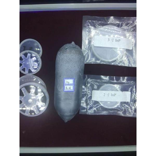 Black Indium Phosphide Wafer , Semiconductor Wafer For LD Application
