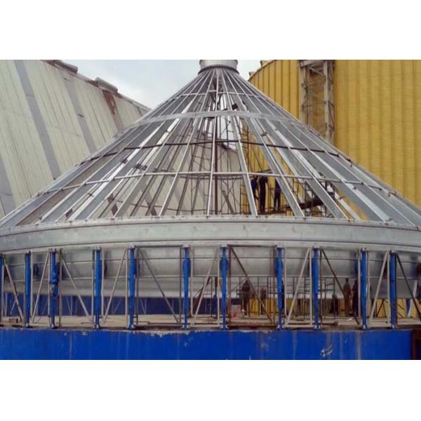 Wall Sheet Steel Silo Roll Forming Machine / Silo Side Panel Roll Forming Equipment
