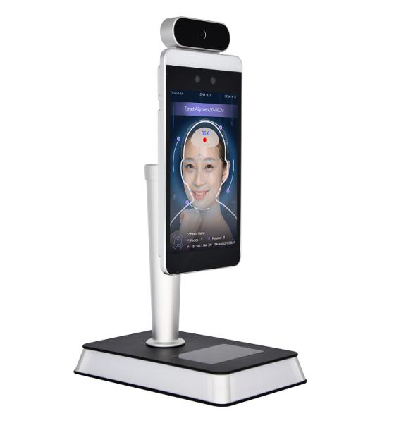 Cheap Dynamic IR Camera Face Recognition Thermometers Access Control Terminal for sale