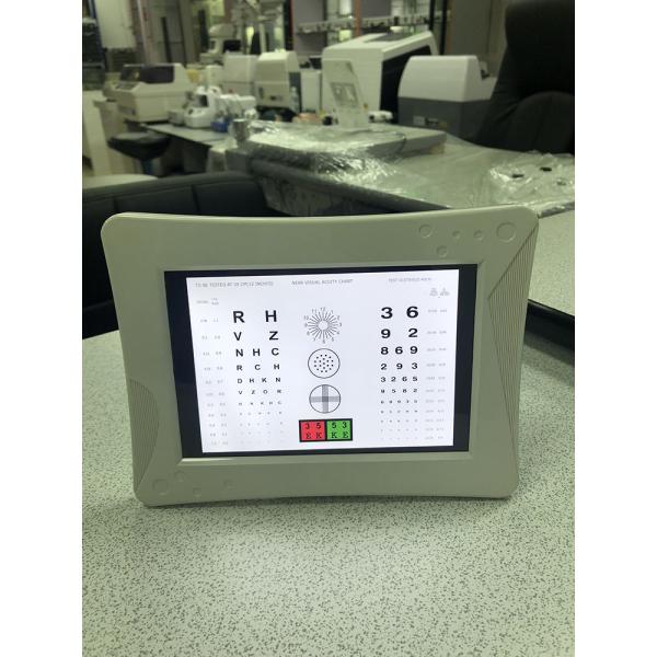 LED Lamp Eye Chart Projector , Digital Visual Acuity Chart Small Size