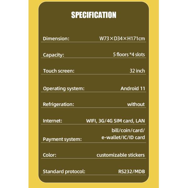 Pokémon Automated Retail Vending Machine With Touch Screen For Pokémon TCG Cards Pikachu