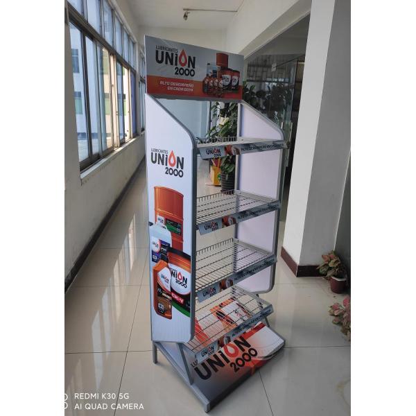 Castrol Lubricating Motor Oil Display Rack Engine Oil Display Rack For Garage