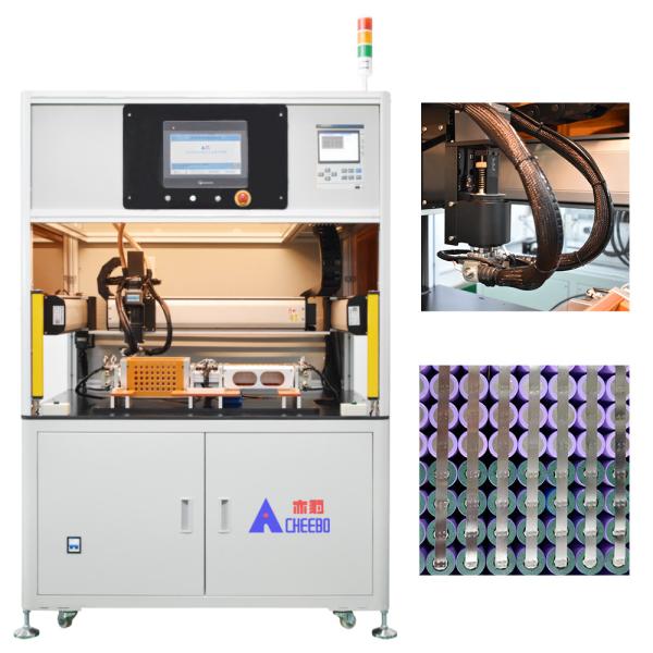 Cheap Cylindrical CNC Lithium Ion Battery Welding Machine Automated Cell Use for sale