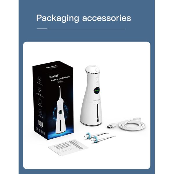 Nicefeel Smart Dental Water Flosser With 300ml Water Tank