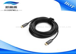 China High Definition Multimedia Interface Fiber Optic Hdmi Cable , OD 3.0mm * 5.0mm Long Hdmi Cable on sale