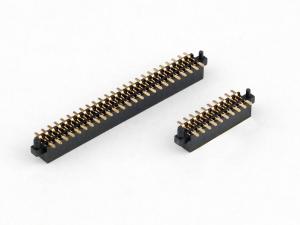 Best Dual Row Female Header Connector Current Rating 1.5AMP Brass Contact Material wholesale