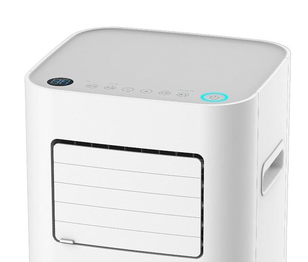 Cheap 8000 BTU 115V Floor Standing LED Sence Light Evaporative Portable Air Conditioner for sale