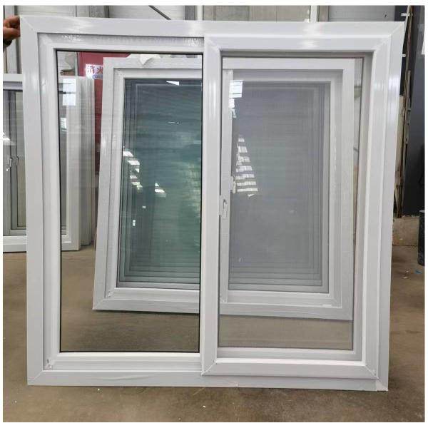 Cheap Simple Design 4*4 Foot Sliding Upvc Windows And Doors for balcony for sale
