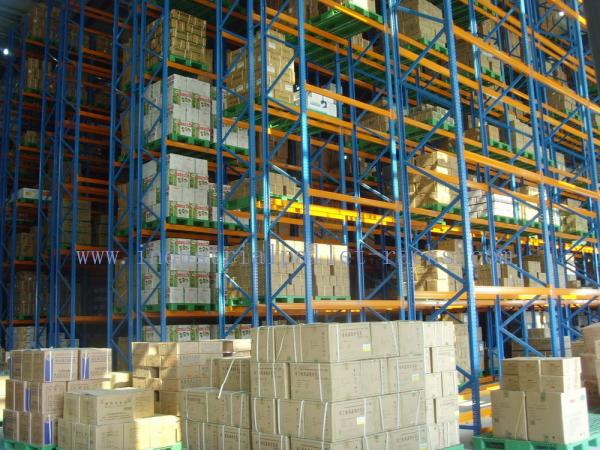 Cheap Factory VNA Pallet Racking System Very Narrow Aisle Forklift for sale