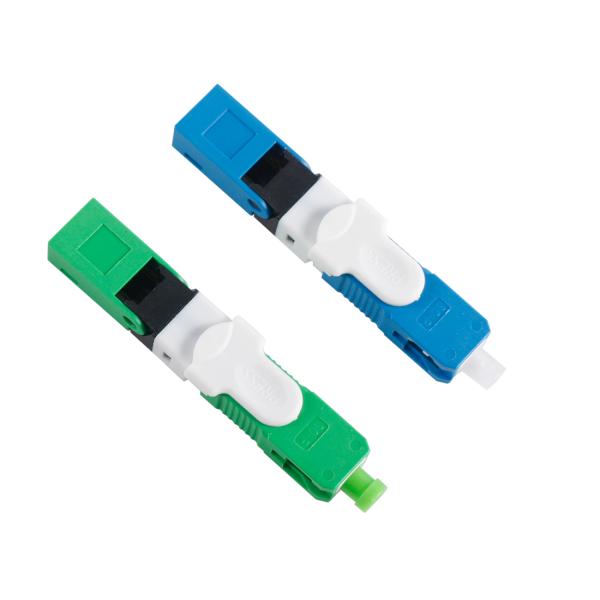 SC / APC FTTH ESC250d Fiber Optic Fast Connector For Indoor Cable