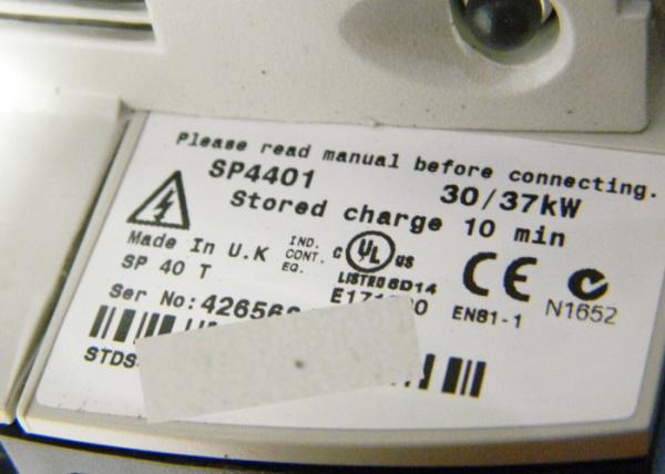 Cheap SP4401 CONTROL TECHNIQUES UNIDRIVE AC DRIVE UNIDRIVE SP 30/37KW for sale