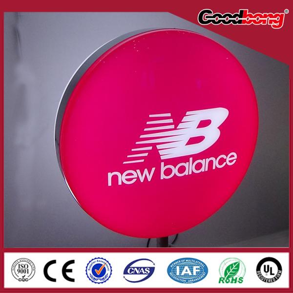 Cheap New Arrival Advertising thermoforming acrylic LED vacuum molded signs for sale