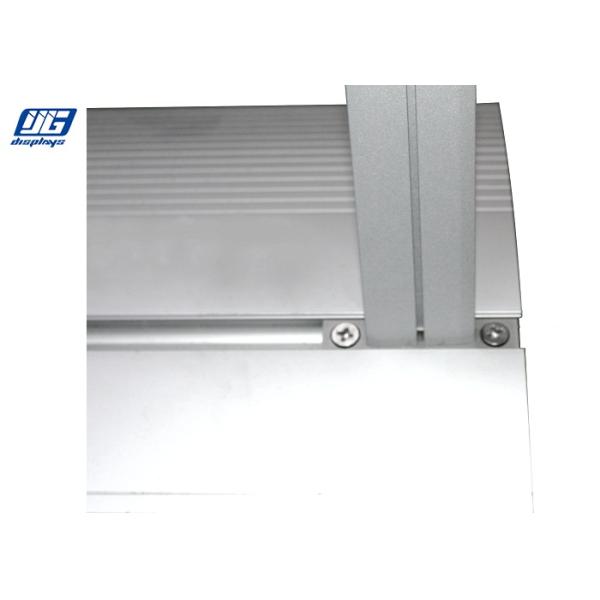 Light Silver Aluminum Structure Poster Display Stands For Advertising No Light