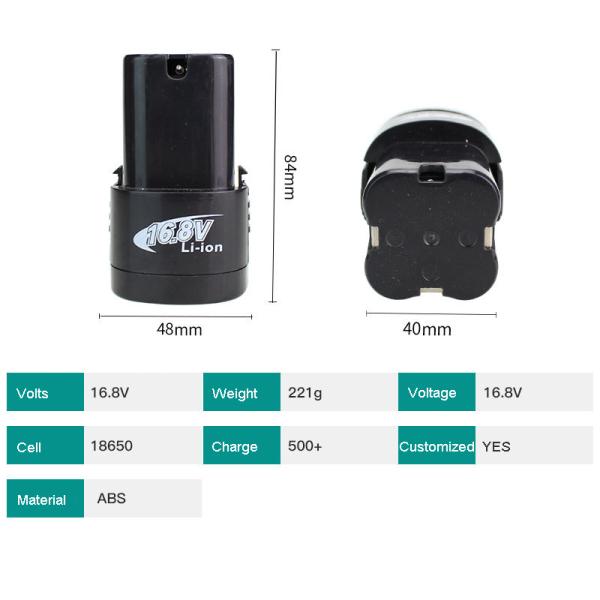 Power Supply 16.8 V Li Ion Battery Solar Systems 2.5Ah Environmental Friendly