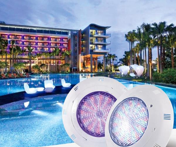Cheap Plastic Wall Mount 24V 25W LED Swimming Pool Light for sale