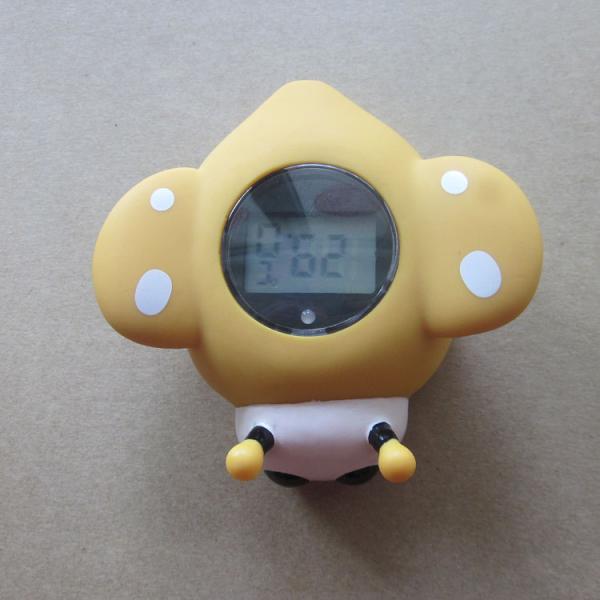 2016 Hot Sales custom make cartoon COW baby bath toy water temperature thermometer