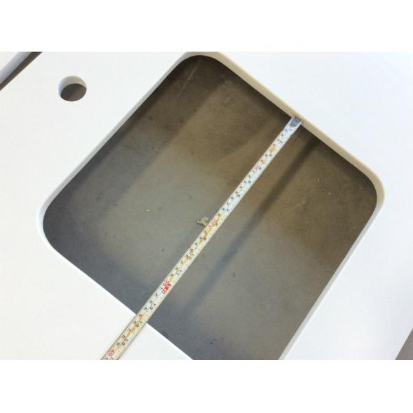Stone Top Quartz Bathroom Vanity Tops , Customized Solid Surface Vanity