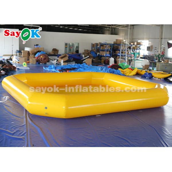 ROHS Inflatable Water Pool / Blow Up Swimming Pool For Kids Playing