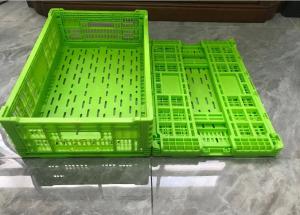 20kg Loading Vegetable Fruit Collapsible Plastic Crates