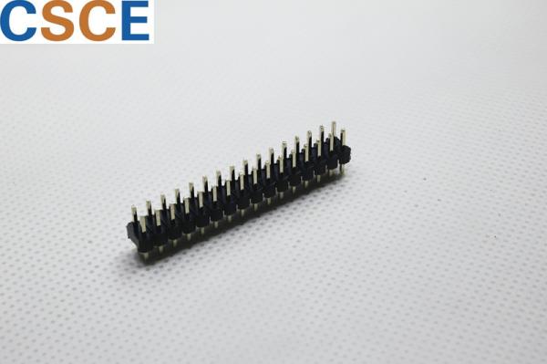 Cheap 2 * 16 Pin Header Input Output Connectors Pitch 2.54mm Voltage Rating 250V for sale