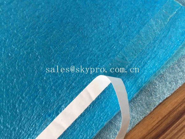 Cheap Expanded Polyethylene Foam 3mm Blue EPE Foam PVC Laminate Moisture Barrier Flooring Underlayment for sale
