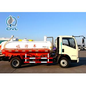 China 4x2 160HP 10m3 Sewage Suction Truck / Vacuum Tanker Sewage Sucking Truck on sale