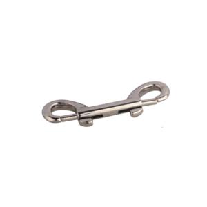 China Double Ended Bolt Snap Hook Fixed Zinc Alloy Die Casting on sale