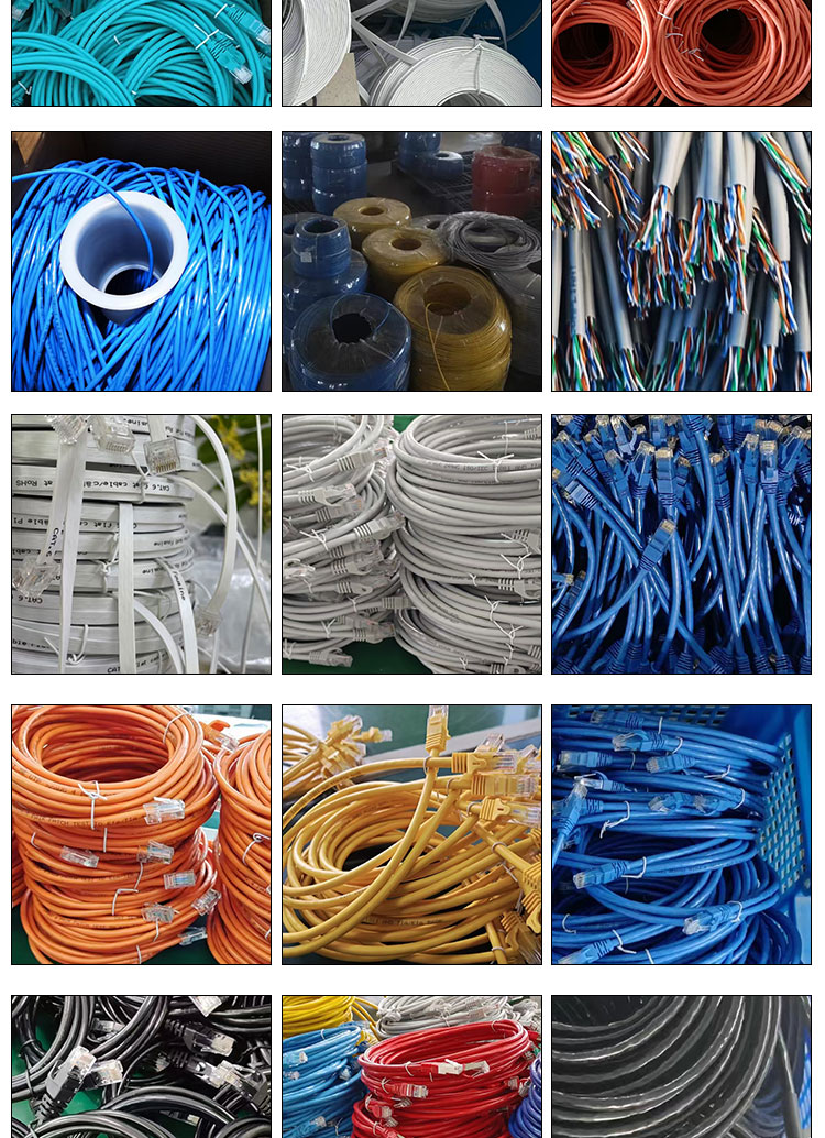 OEM 1M 3M 5M UTP FTP STP SFTP Shield Cat5 Cat5e Cat6 Ca6a Cat7 RJ45 Communication UV Lan Network Ethernet Patch Cable