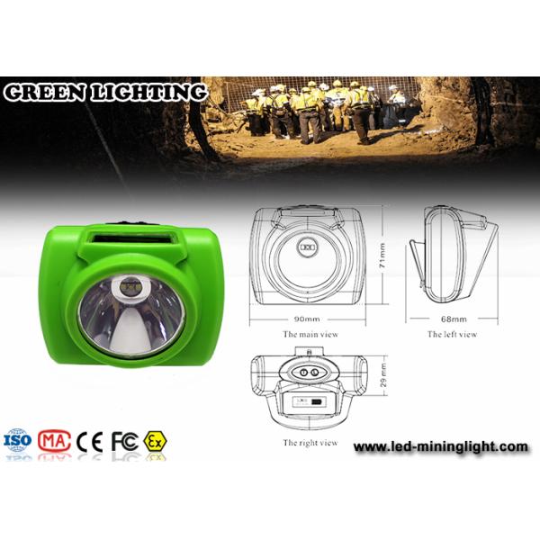 IP68 Digital Cordless Coal Mining Lights 15000lux Brightness Long Battery Life