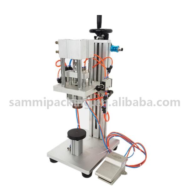Hot Sale CH-200 Semi-automatic Perfume Bottle Crimper/ Pneumatic Perfume Capping Machine With Good Price