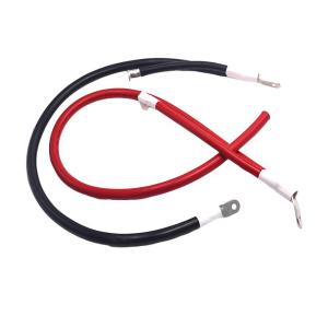 China Flat Ring Terminal Custom Wire Harnesses Kit Universal Green Energy Cable System CCA Material on sale