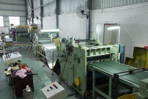 42CrMo Steel Coil Cut To Length Line Tinplate Sheet Metal Straightening Machine