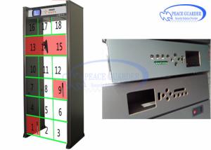 China IP Camera Metal Detectors In Airports , Walk Through Security Scanners With Directional Counter on sale